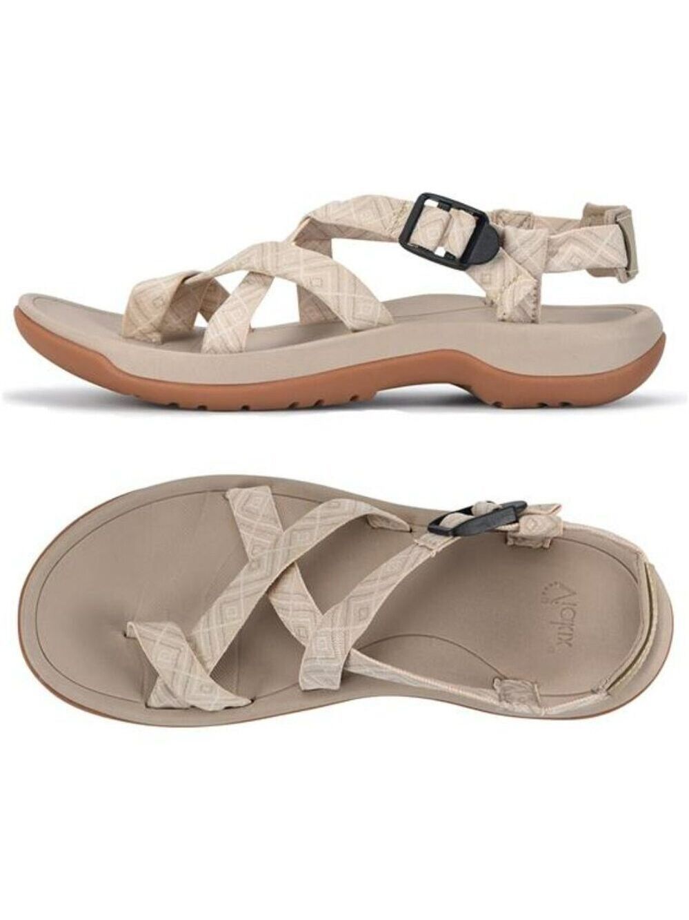 Womens sport hiking sandals with arch support water beach walking shoes